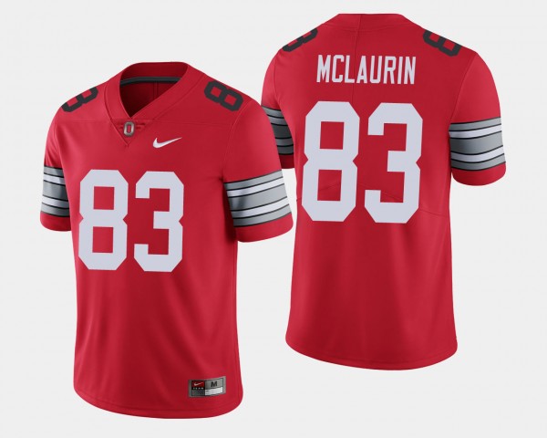 Ohio State Buckeyes Terry McLaurin Men's #83 Limited 2018 Spring Game Scarlet College Football Jersey 2404YLQV4